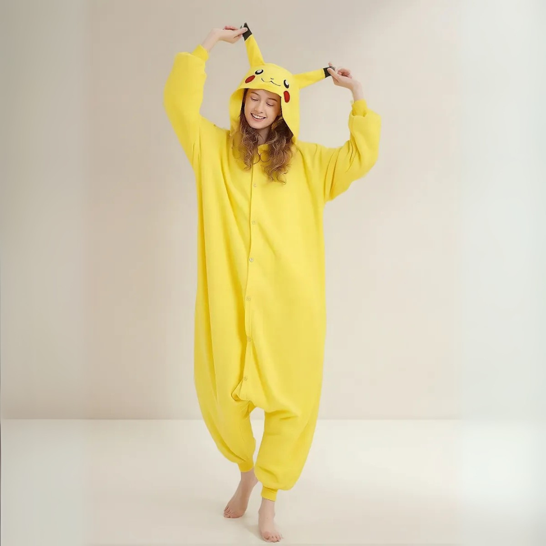 Pijama Mameluco Pokemón Pikachu